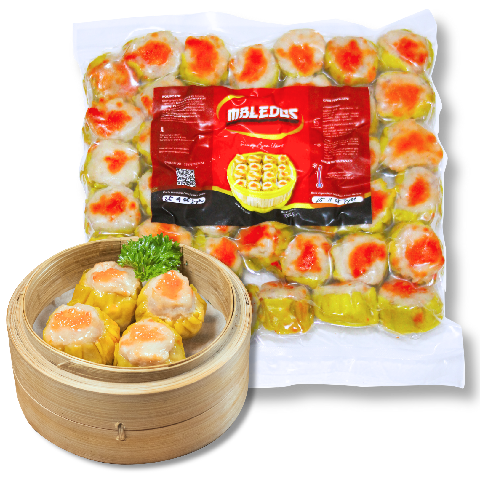 siomay ayam udang mbledos produsen